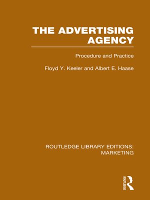 cover image of The Advertising Agency (RLE Marketing)
